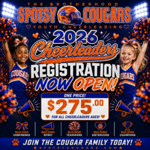 Cheerleader Registration Fee